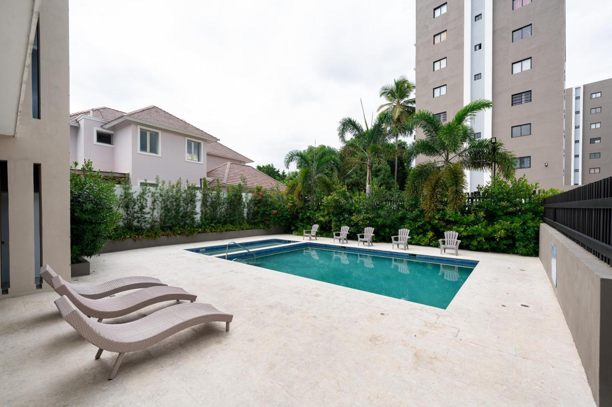 Dream Stay - Pool & Gym - 10Min Aeropuerto Y Homs Santiago De Los Caballeros Ngoại thất bức ảnh